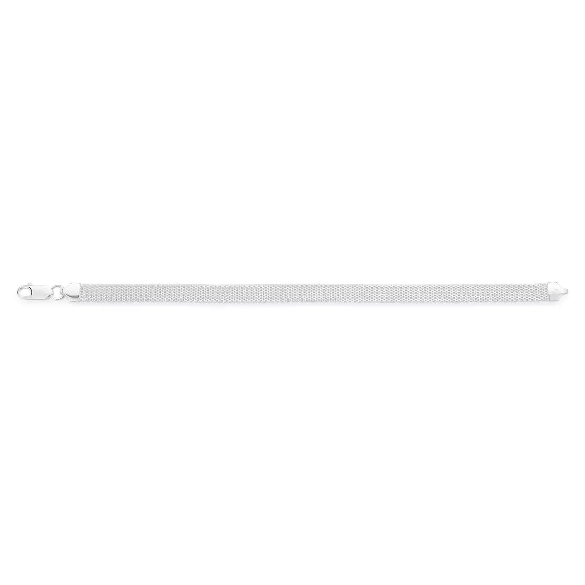 Fizzy Flat XL Men's Bracelet in 925 Silver