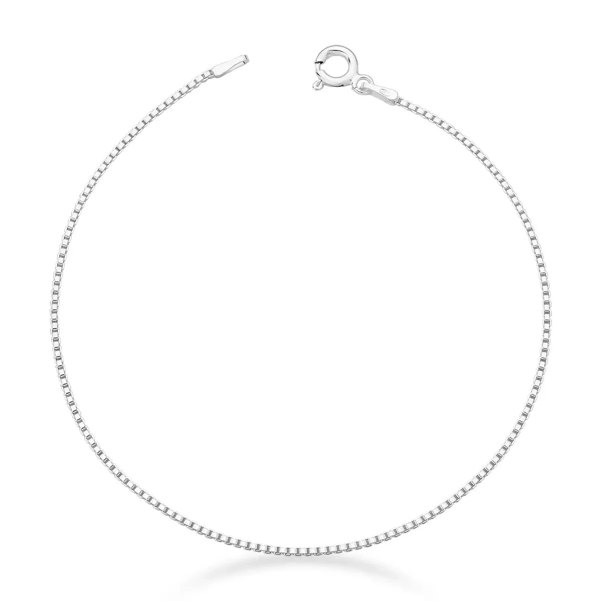 Men's Thin Venetian Bracelet in 925 Silver