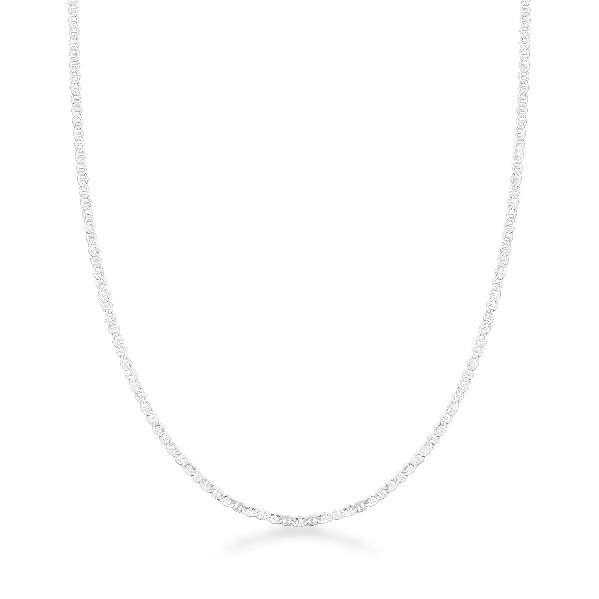Men's Piastrine Chain in 925 Silver