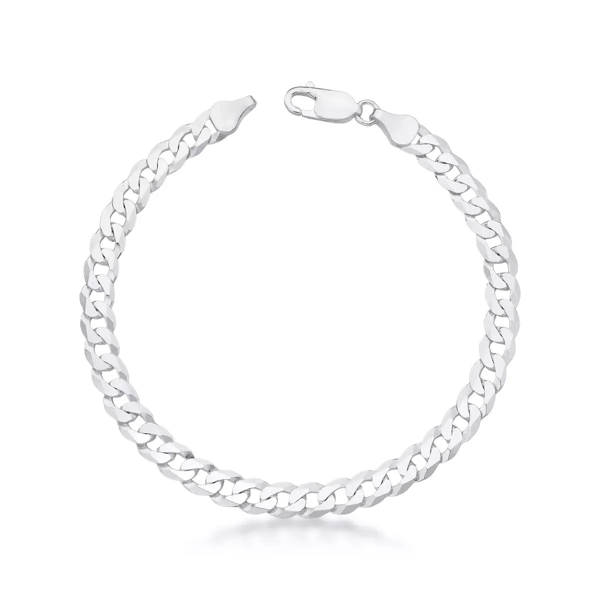 Men's 6 mm Grumet Bracelet in 925 Silver