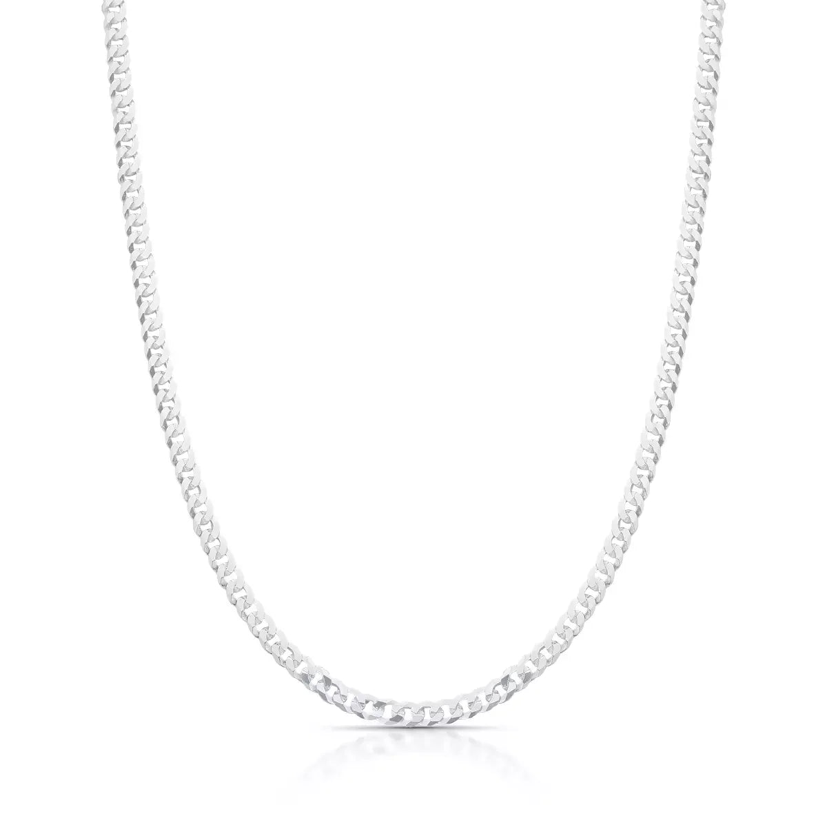 Men's 3 mm Grumet Chain in Sterling 925 Silver
