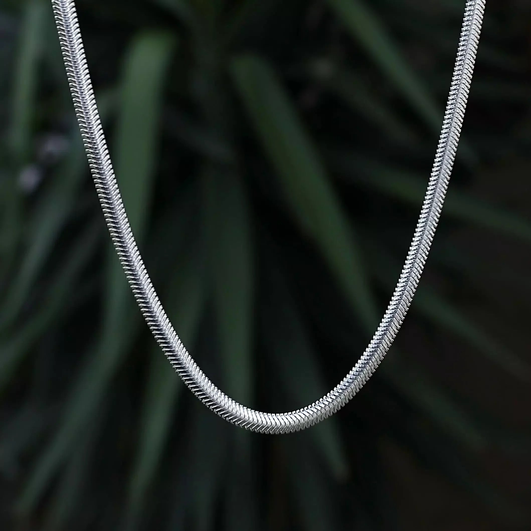 Men's Scale Chain in 925 Silver