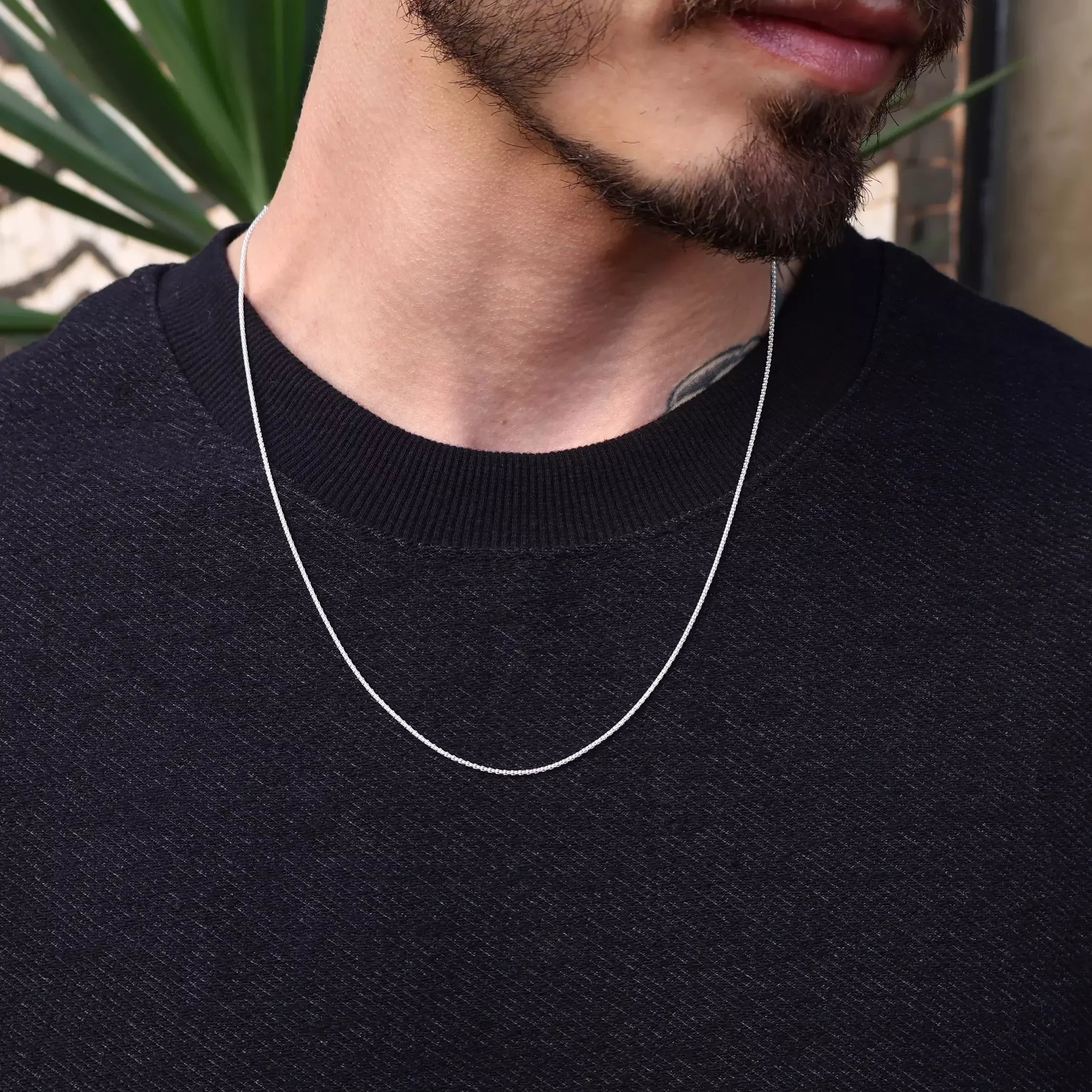 Fizzy Men's Chain in 925 Silver