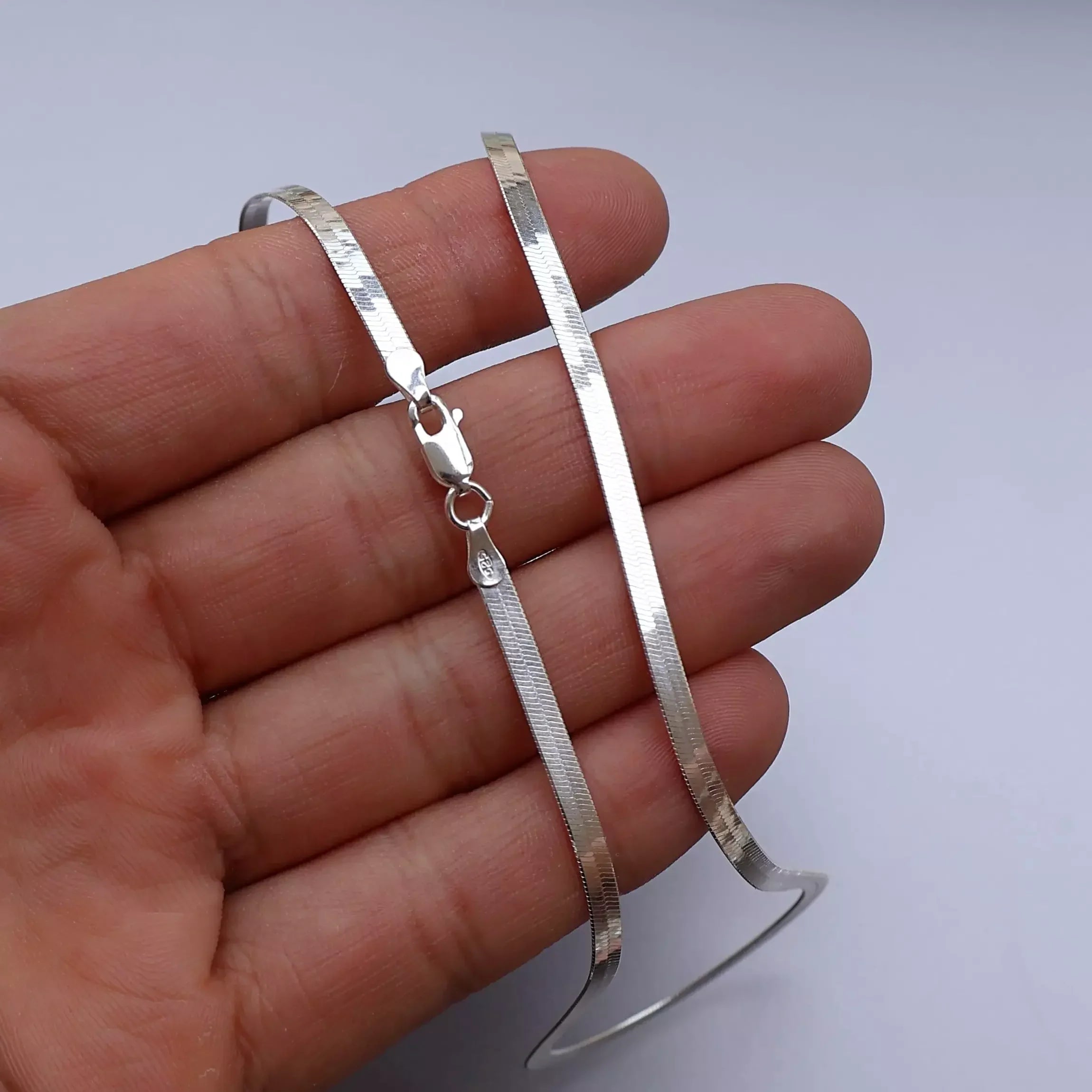 Men's Thick Rolled Chain in 925 Silver