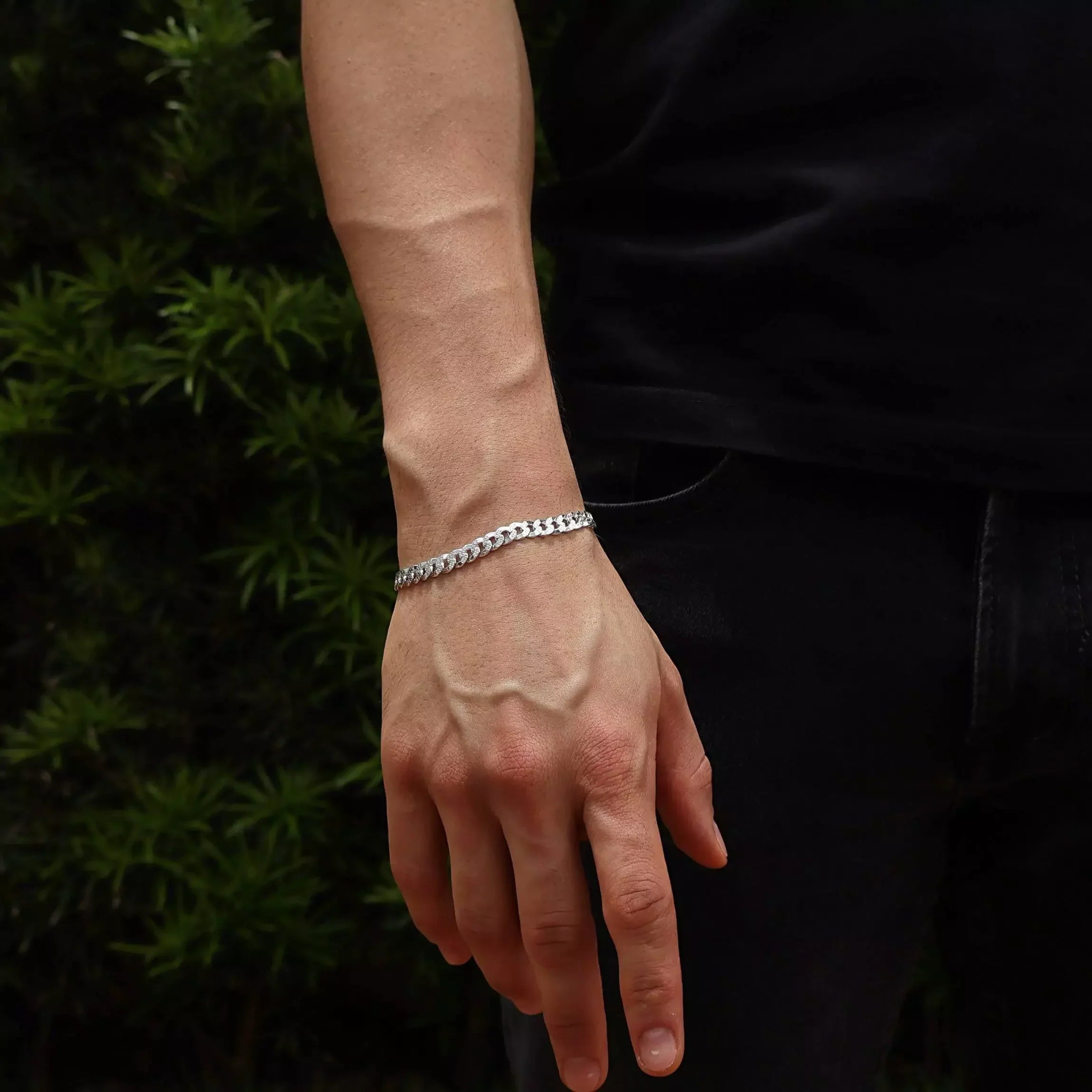 Grumet Pavi Men's Bracelet in 925 Silver