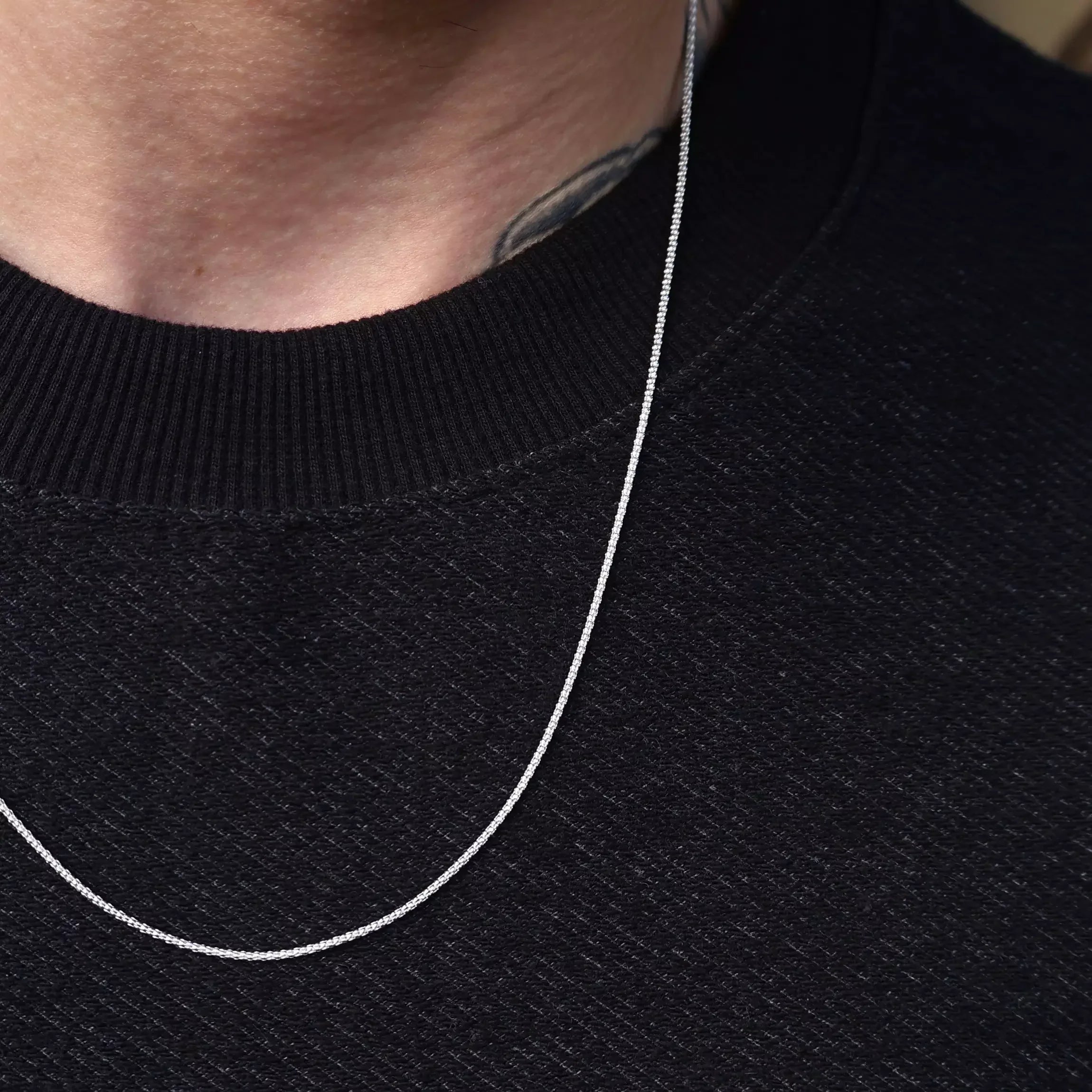 Fizzy Men's Chain in 925 Silver