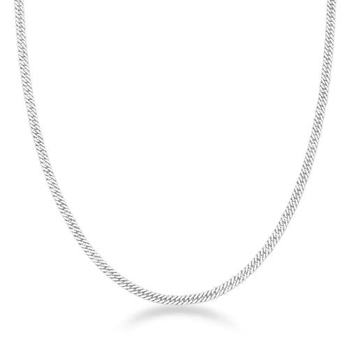 Men's Double Link Grumet Chain in 925 Silver