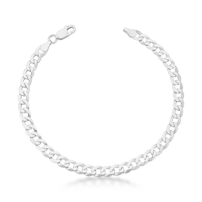 Men's Grumet Bracelet 5 mm in 925 Silver