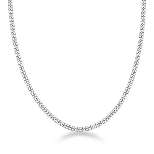 Men's Double Venetian Chain in 925 Silver
