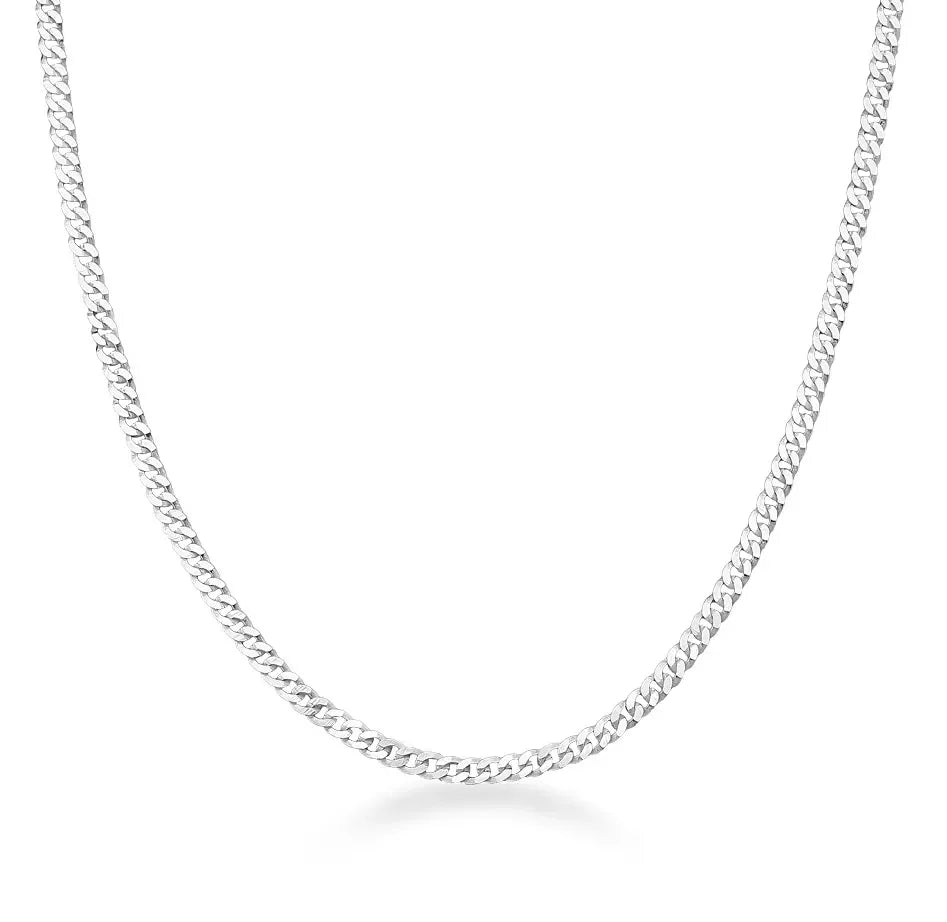 Men's 2 mm Grumet Chain in 925 Silver