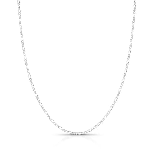 Fina Men's Figaro Chain in 925 Silver