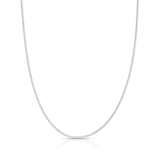 Men's Thin Grumet Chain in 925 Silver