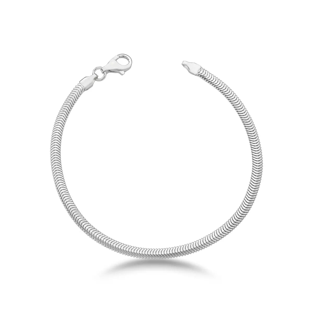 Men's Scale Bracelet in 925 Silver