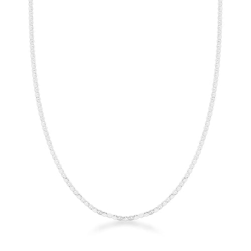 Men's Piastrine Chain in 925 Silver