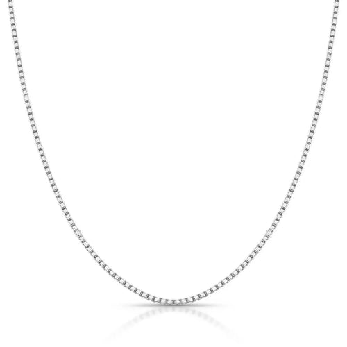 Thick Men's Venetian Chain in 925 Silver
