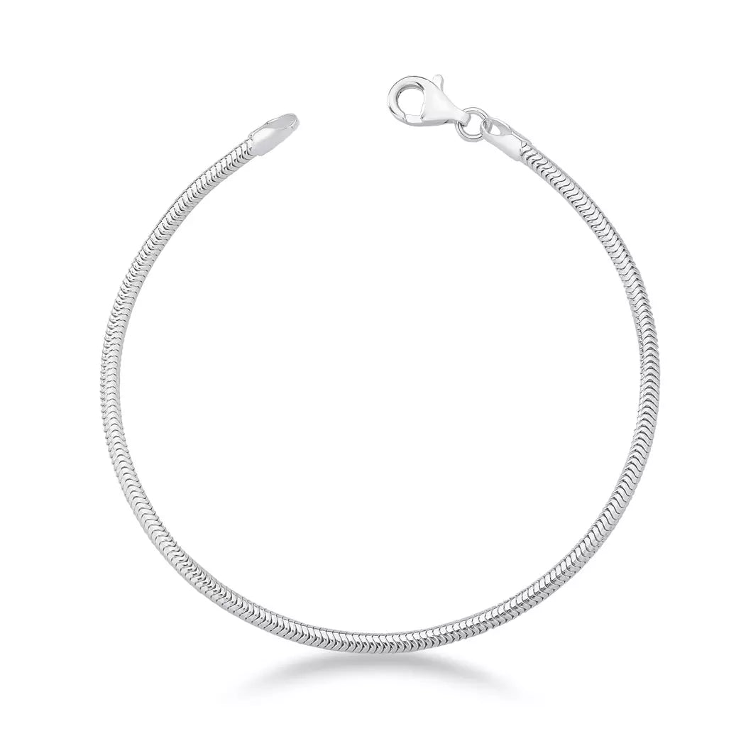 Men's Rope Bracelet in 925 Silver