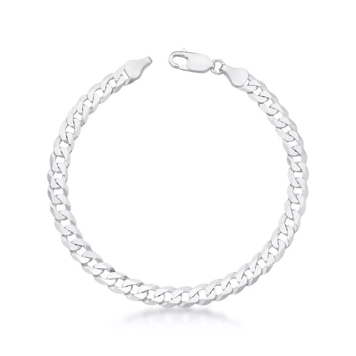 Men's 6 mm Grumet Bracelet in 925 Silver