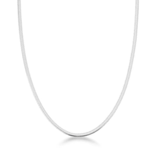 Men's Scale Chain in 925 Silver