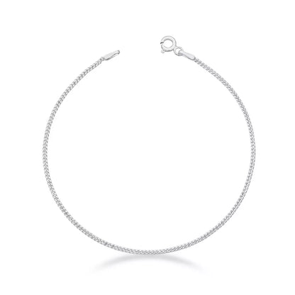 Men's Thin Grumet Bracelet in 925 Silver