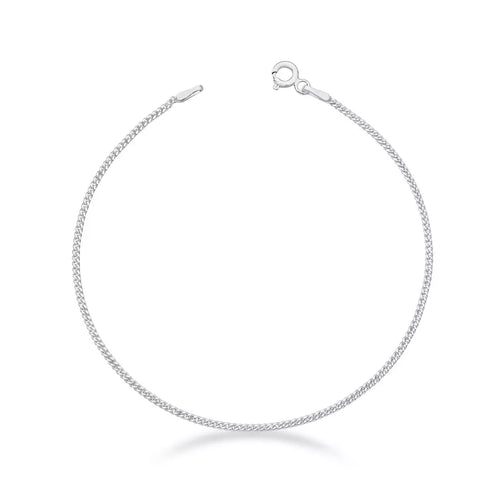 Men's Thin Grumet Bracelet in 925 Silver