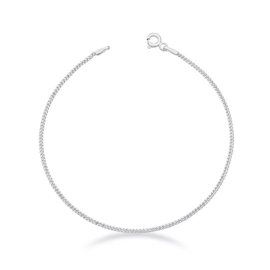 Men's Thin Grumet Bracelet in 925 Silver