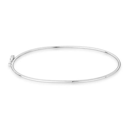 Men's Thin Silver Bracelet