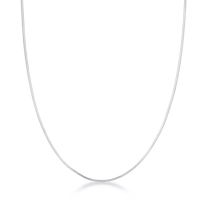 Men's Thin Rolled Chain in 925 Silver