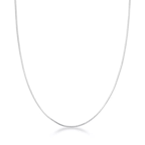 Men's Thin Rolled Chain in 925 Silver