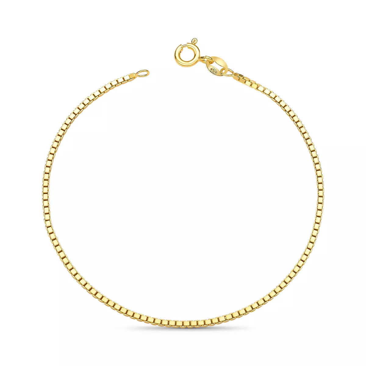 Venetian Bracelet in 925 Sterling Silver – 18k Gold Plated