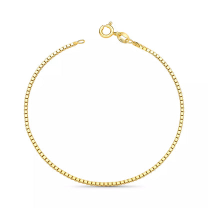 Venetian Bracelet in 925 Sterling Silver – 18k Gold Plated