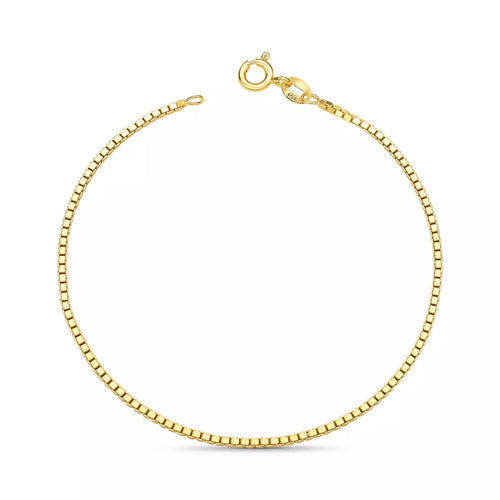 Venetian Bracelet in 925 Sterling Silver – 18k Gold Plated