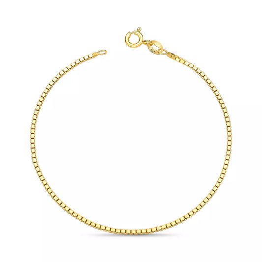 Venetian Bracelet in 925 Sterling Silver – 18k Gold Plated