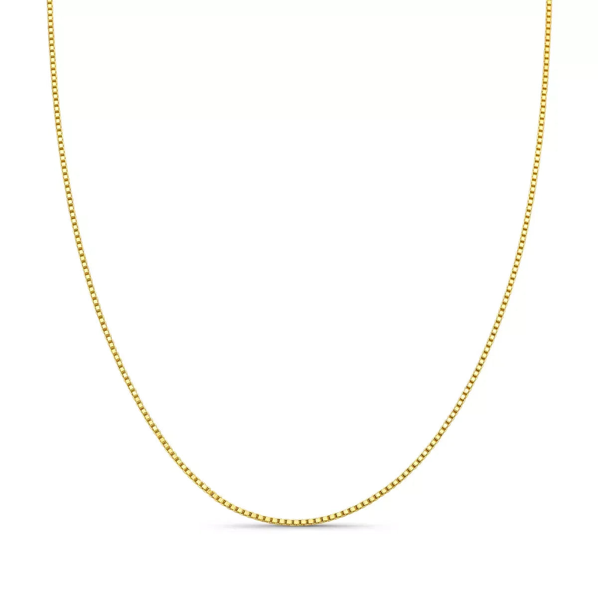 Men’s 925 Sterling Silver Venetian Chain – 18k Gold Plated