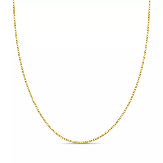 Men’s 925 Sterling Silver Venetian Chain – 18k Gold Plated