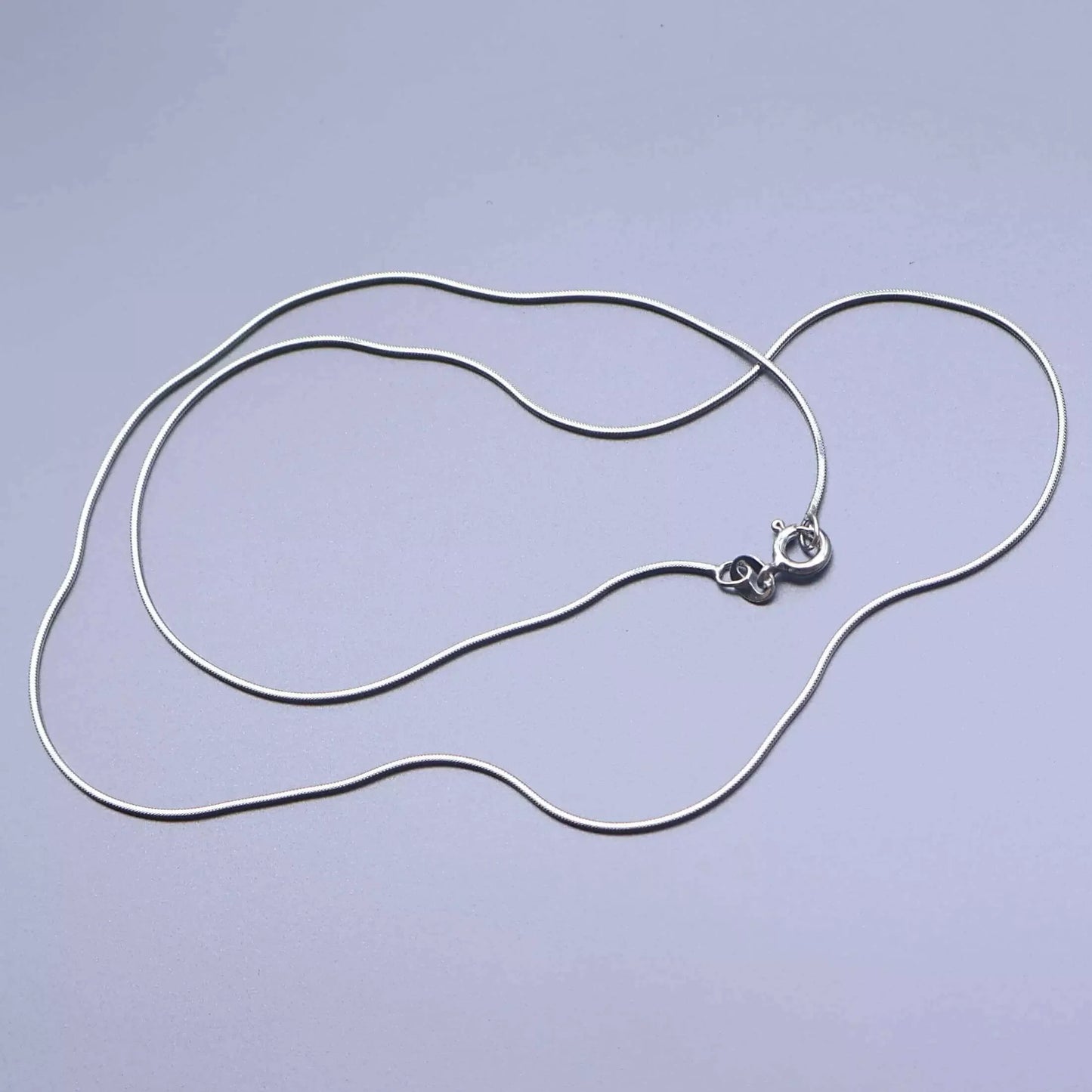 Men's Thin Rolled Chain in 925 Silver