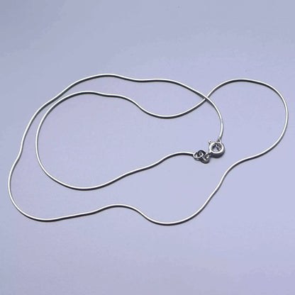Men's Thin Rolled Chain in 925 Silver