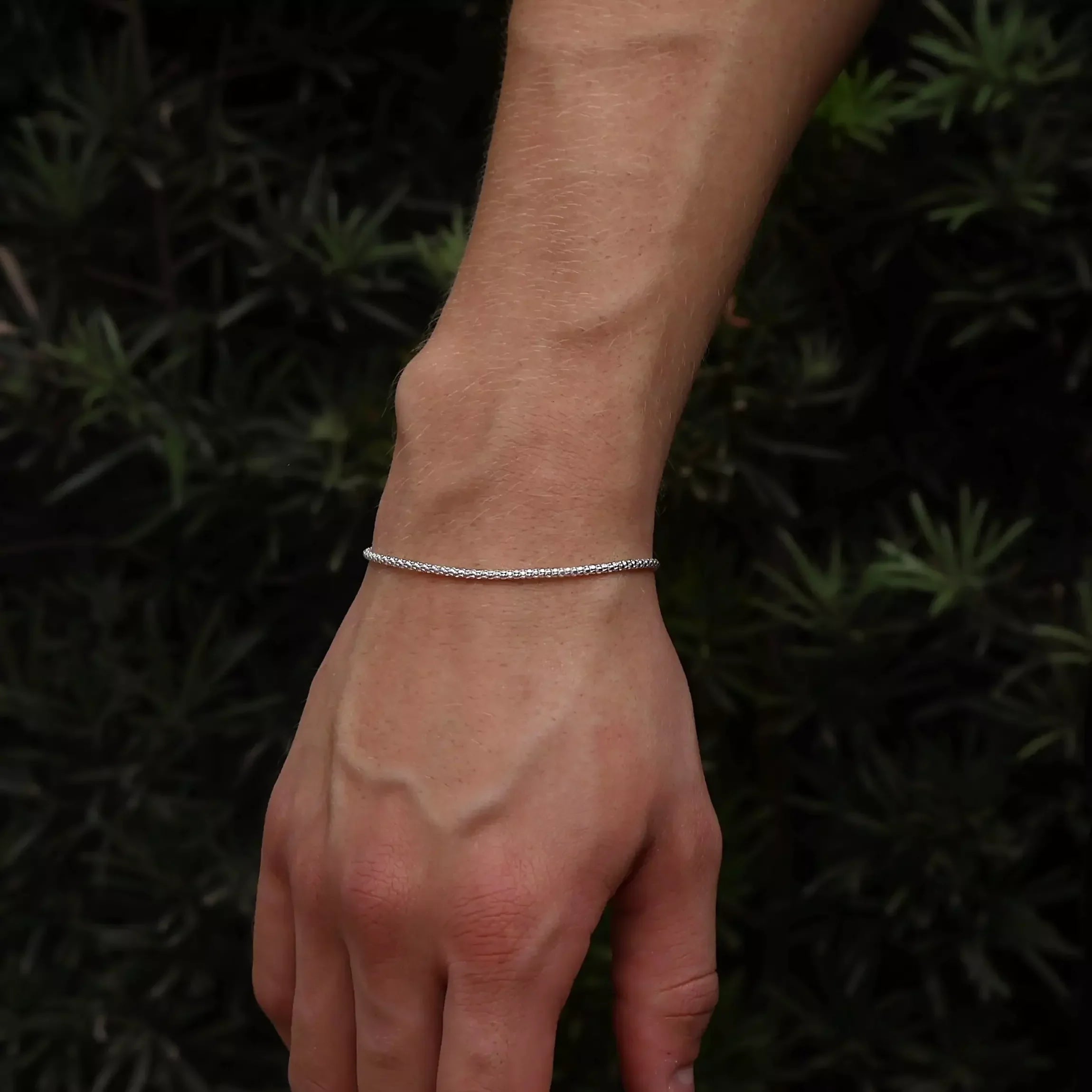 Men's Fizzy Bracelet in 925 Silver