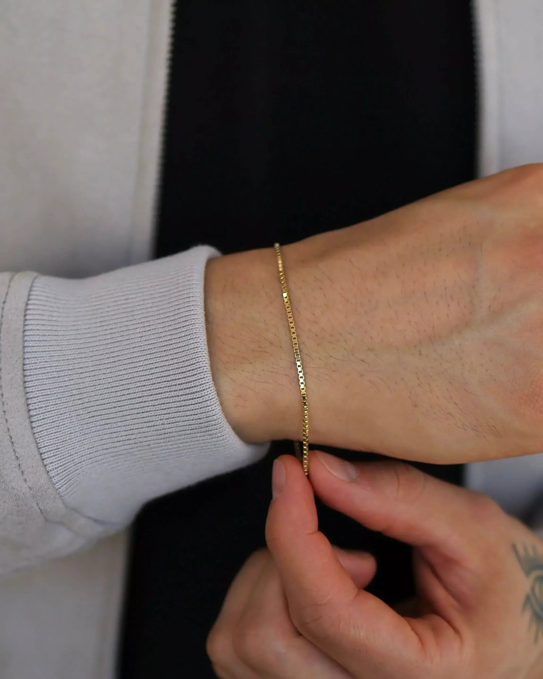 Venetian Bracelet in 925 Sterling Silver – 18k Gold Plated