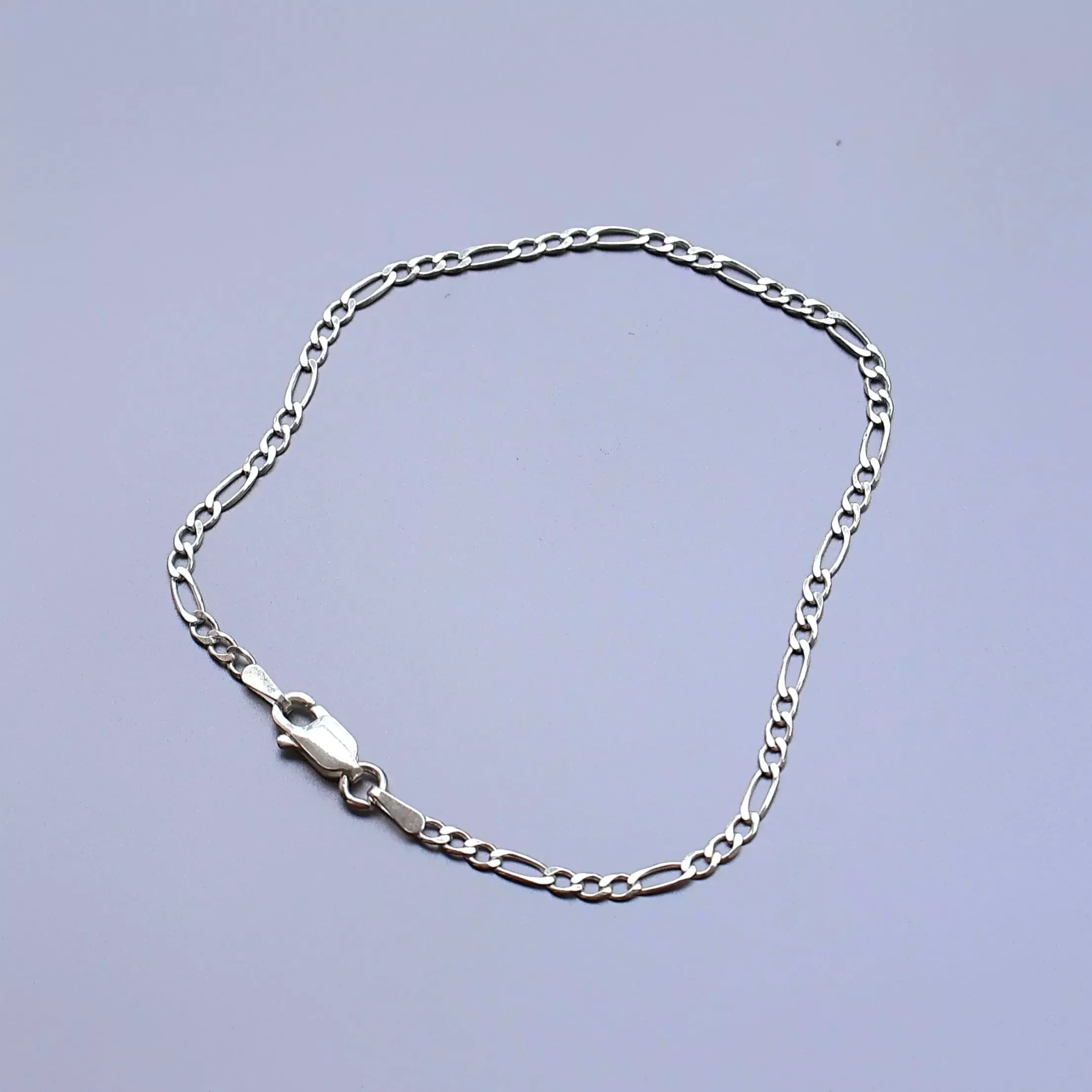 Men's Fígaro 2 mm Bracelet in 925 Silver