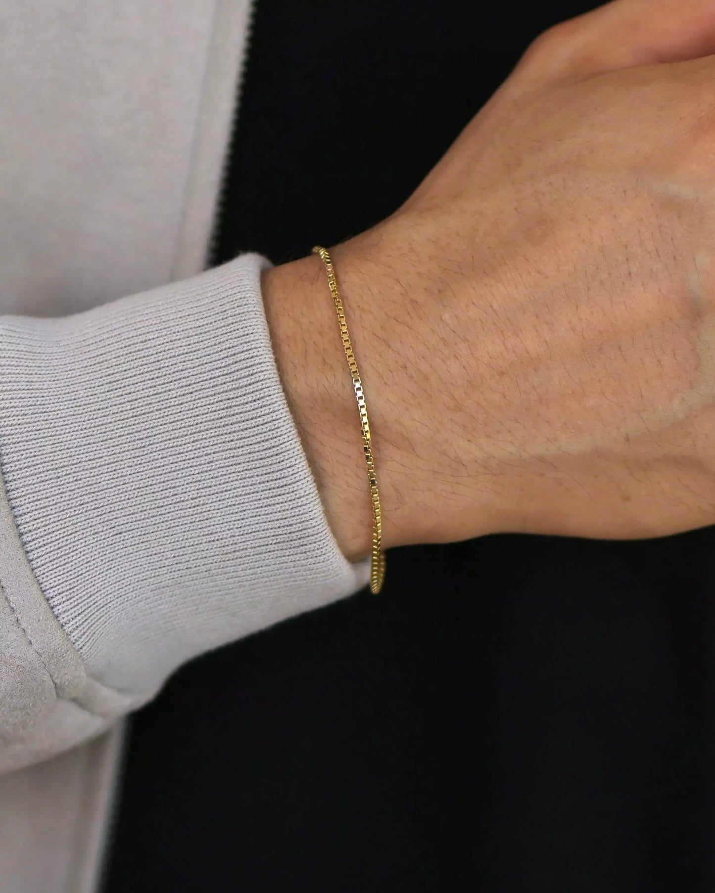 Venetian Bracelet in 925 Sterling Silver – 18k Gold Plated