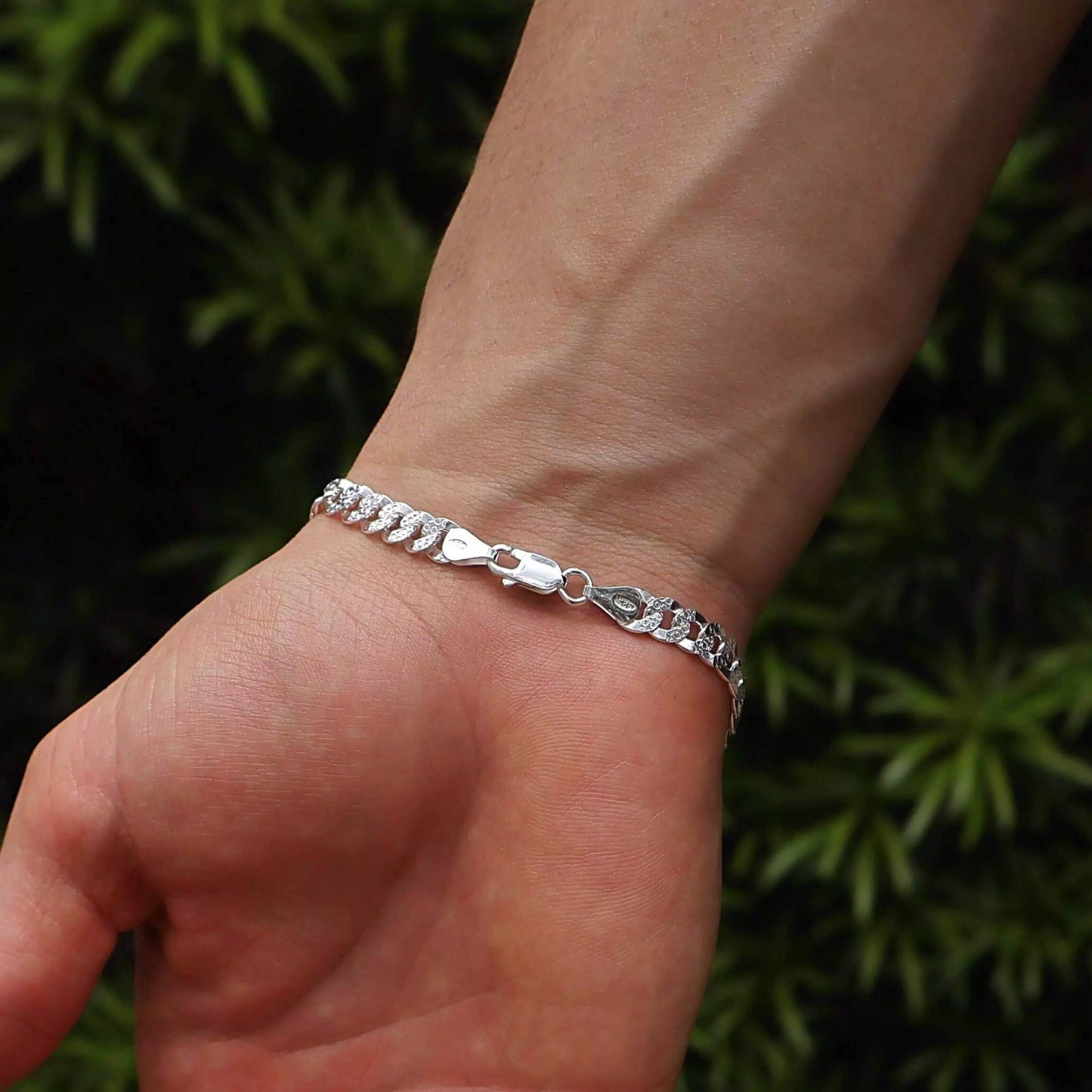 Grumet Pavi Men's Bracelet in 925 Silver