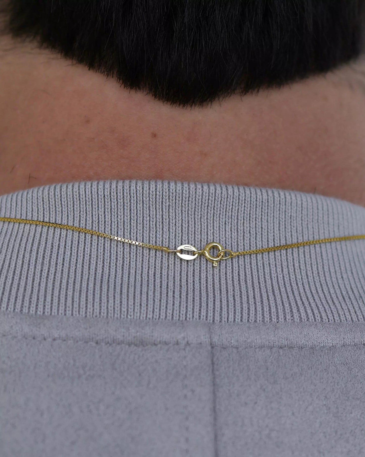 Men’s 925 Sterling Silver Venetian Chain – 18k Gold Plated