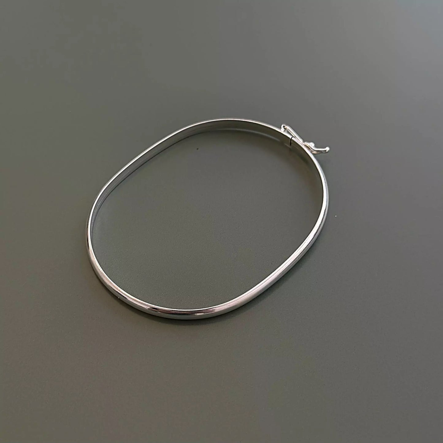 Thick Silver Men's Bracelet