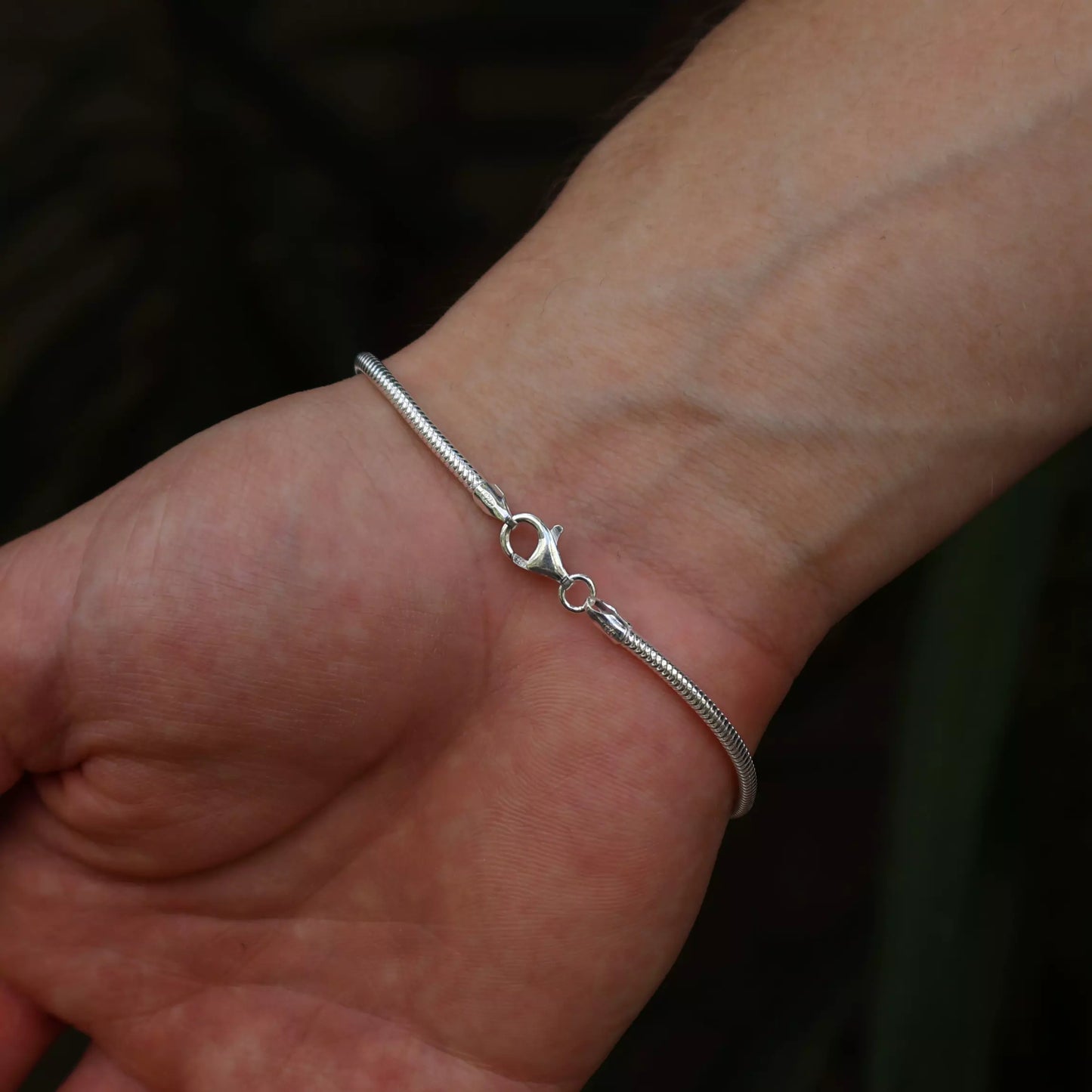 Men's Rope Bracelet in 925 Silver