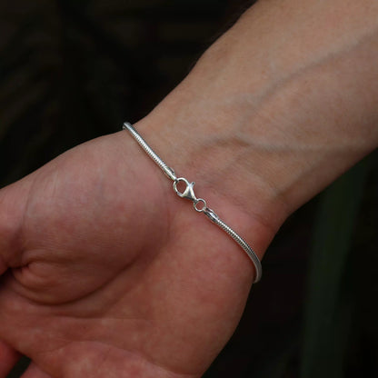 Men's Rope Bracelet in 925 Silver