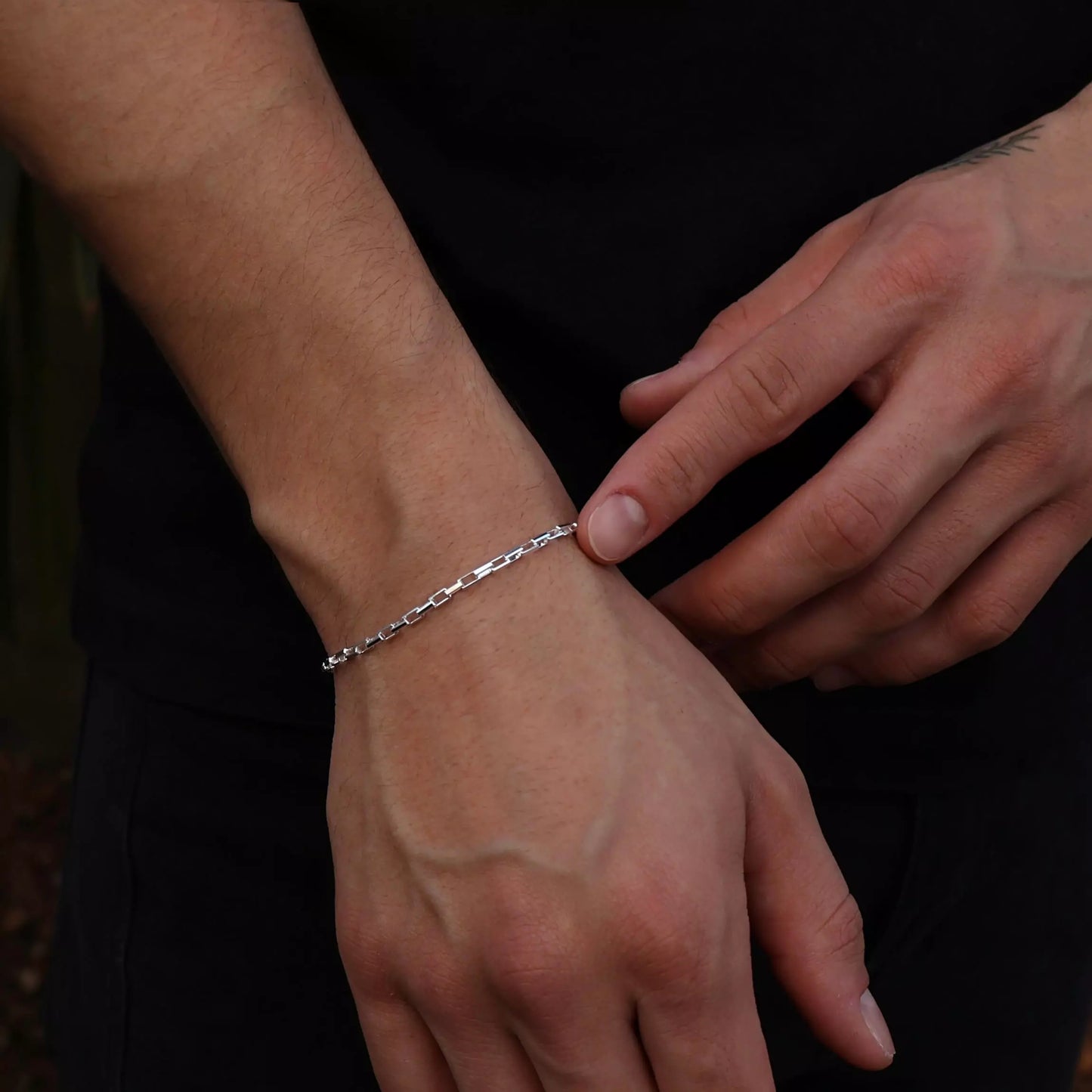 Men's XL Venetian Bracelet in 925 Silver