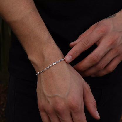 Men's XL Venetian Bracelet in 925 Silver