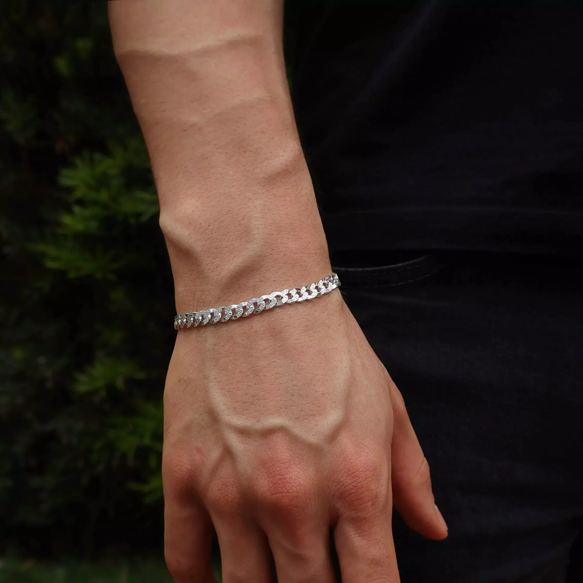 Grumet Pavi Men's Bracelet in 925 Silver